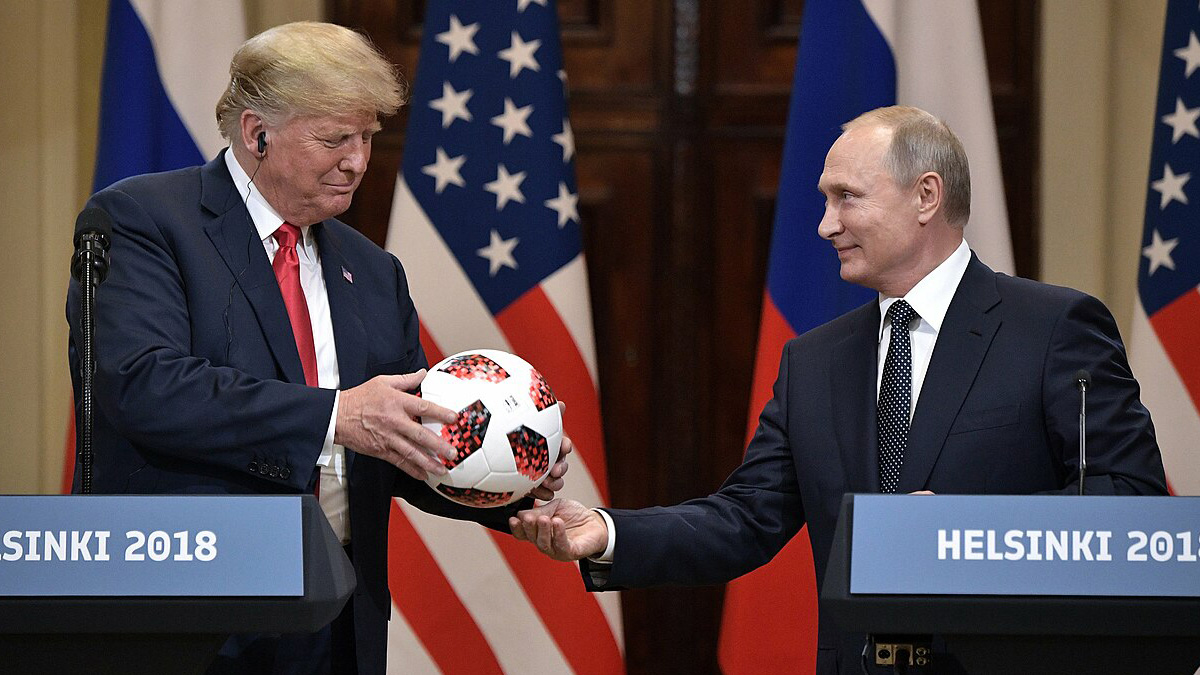 Vladimir Putin and Donald Trump